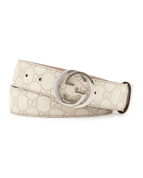 how to clean white leather gucci belt